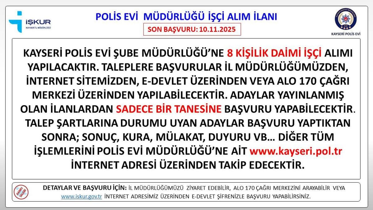 kayseri polis evi