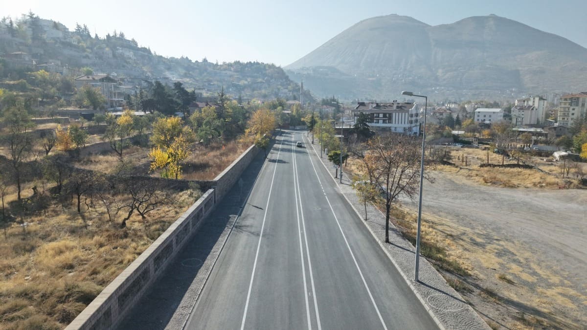 kayseri yol çalışması