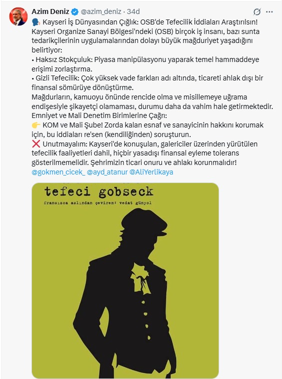 azim deniz x hesabı paylaşım