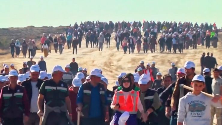 Cumhurbaşkanı Yumaklı Tarım Ağaçlandırma 11 Kasım Yeşil Vatan