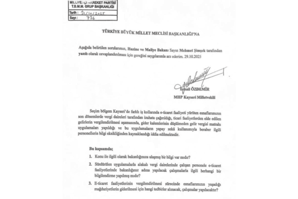 develi soru genelgesi