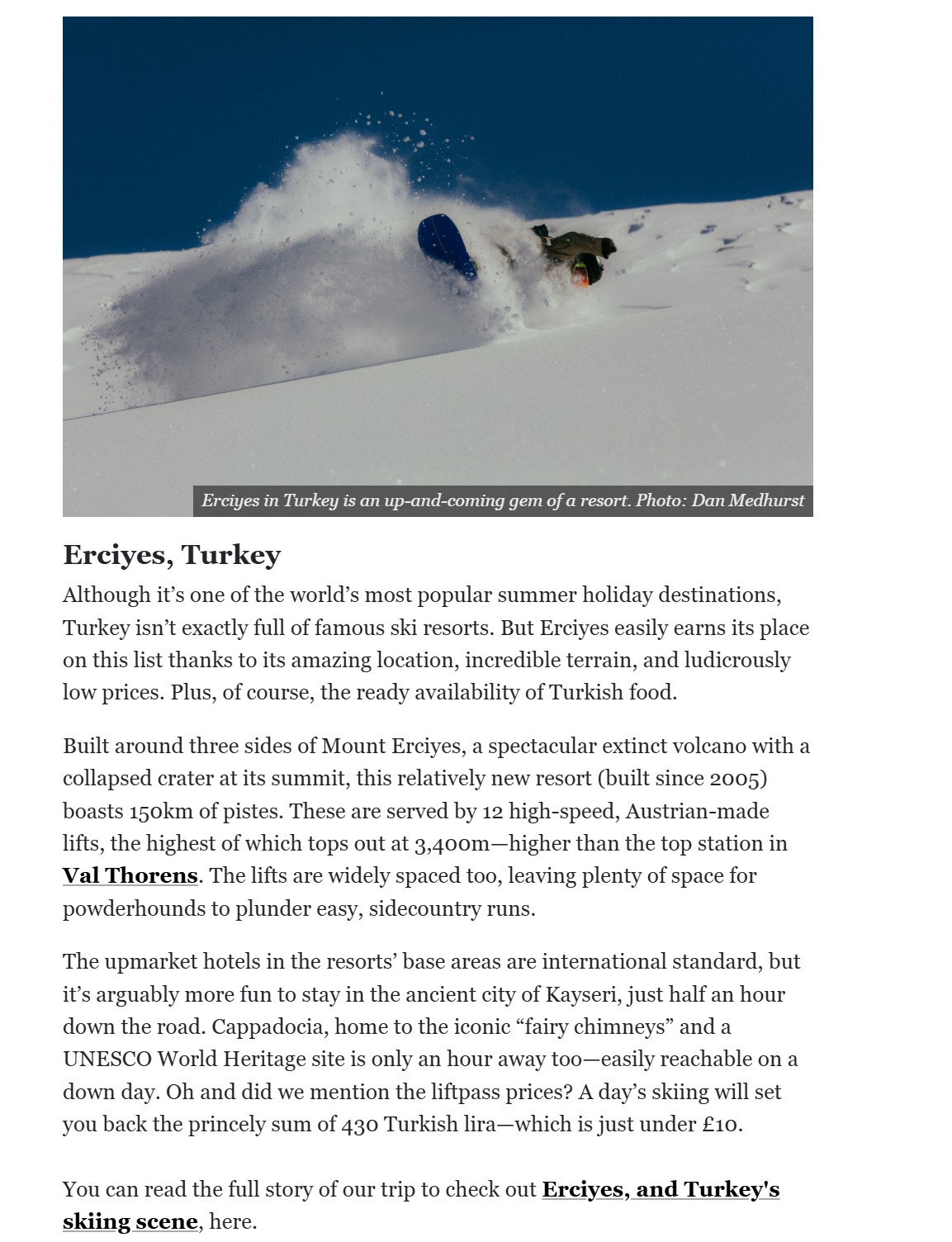 Erciyes En Iyi 25 Kayak Merkezi Arasında Türkiye’den Tek Temsilci! (3)