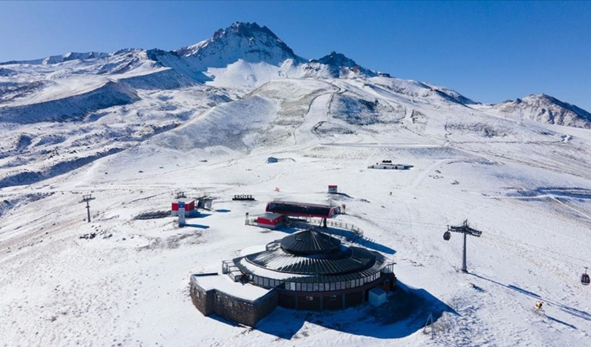 Erciyes’e Kar, İlçelere Sağanak! Kayseri Hava Durumu Değişiyor (1)