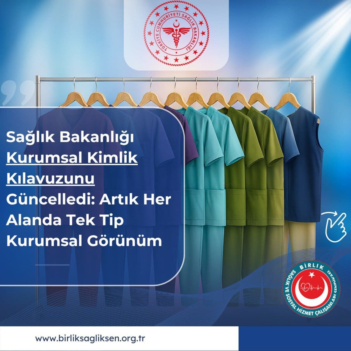 sağlık bakanlığı tek tip kıyafet