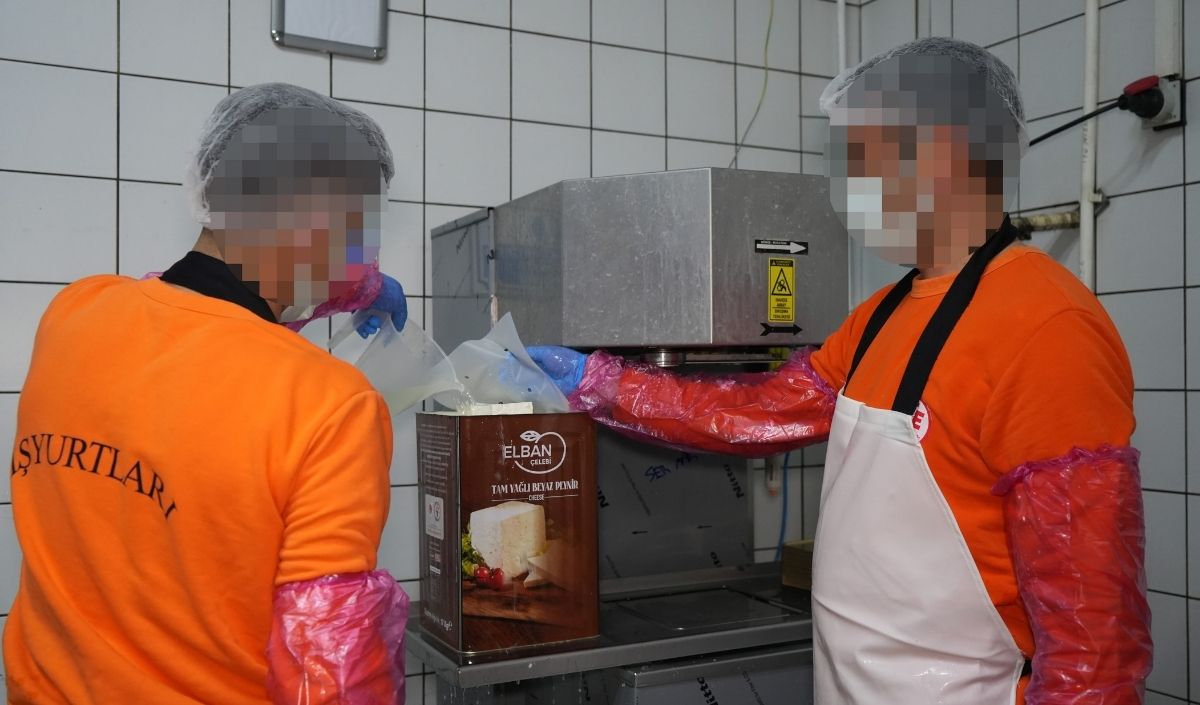 Hükümlüler Üretiyor Kayseri’ye Süt Ürünleri Tedarik Ediliyor (4)