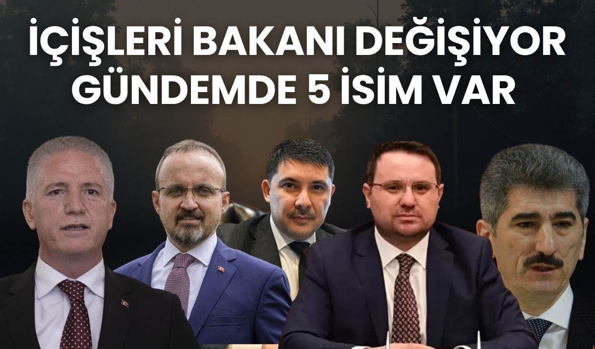 Içişleri Bakanı Değişiyor