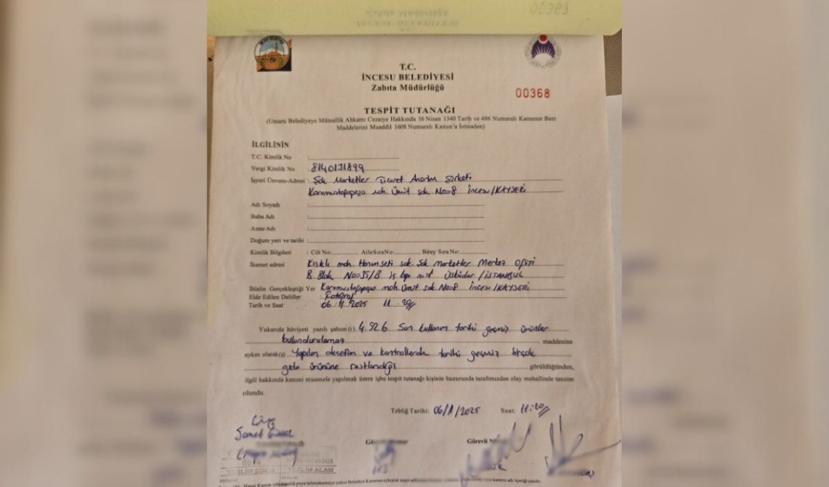 İncesu Belediyesi Zabıta Ekipler