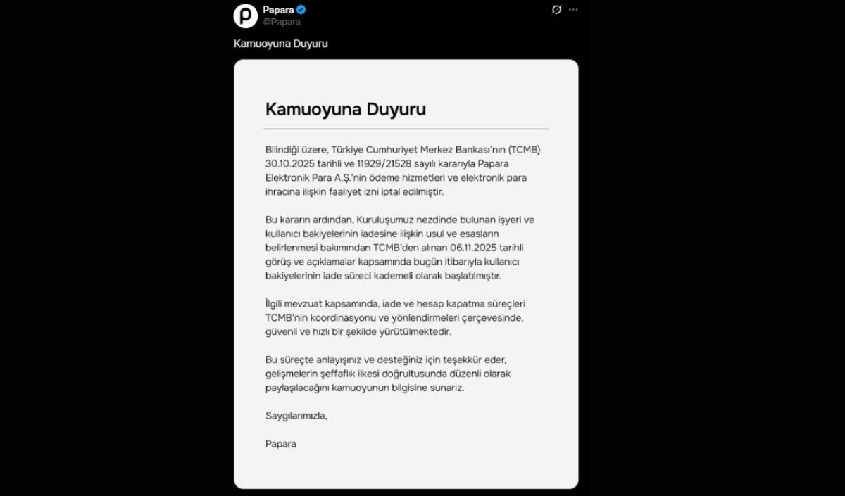 papara-iade-sureci-basladi-merkez-bankasi-aciklama