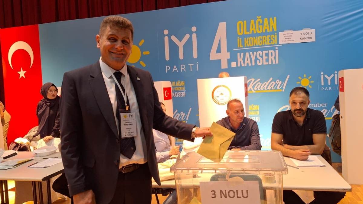 İyi̇ Parti'nin Kayseri İl Başkanı Tansu Şener Oldu3
