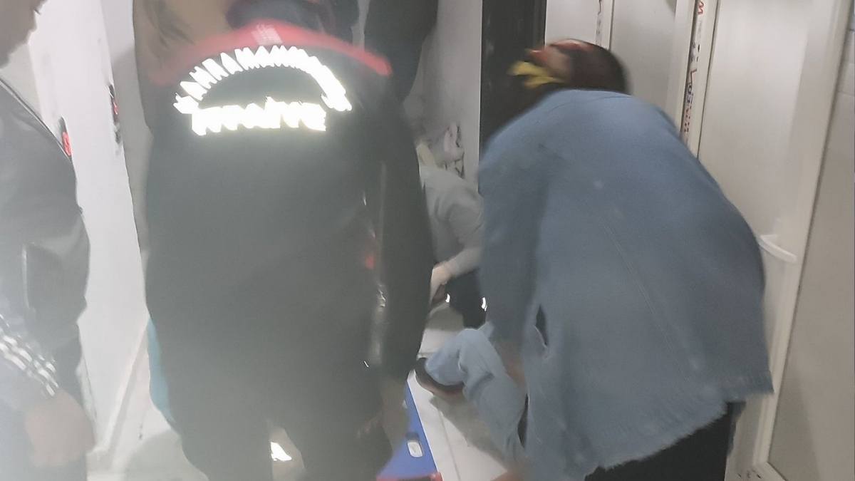 Kahramanmaraş’ta Asansör Faciası Zemine Çakıldı!
