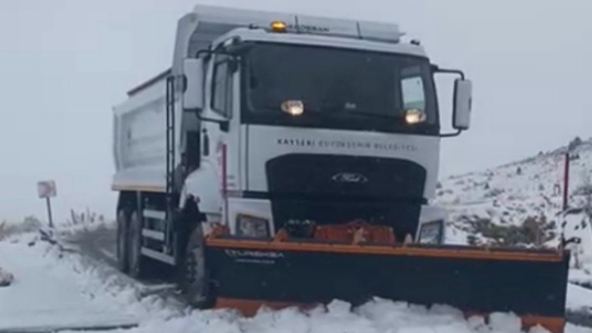 Kayseri Büyükşehir Belediyesi Karla Mücadele (4)