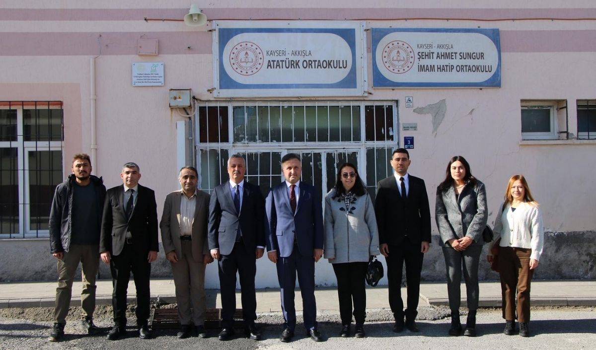 Kayseri İl Milli Eğitim Müdürü Esen’den Akkışla’da Eğitim Ziyaretleri (3)