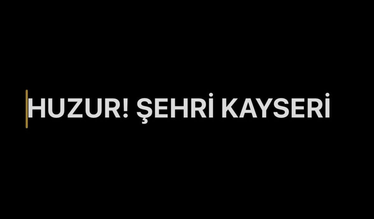 Kayseri’de Aynı Gün Iki Kadın Cinayeti! Huzur Şehri Miydi (1)