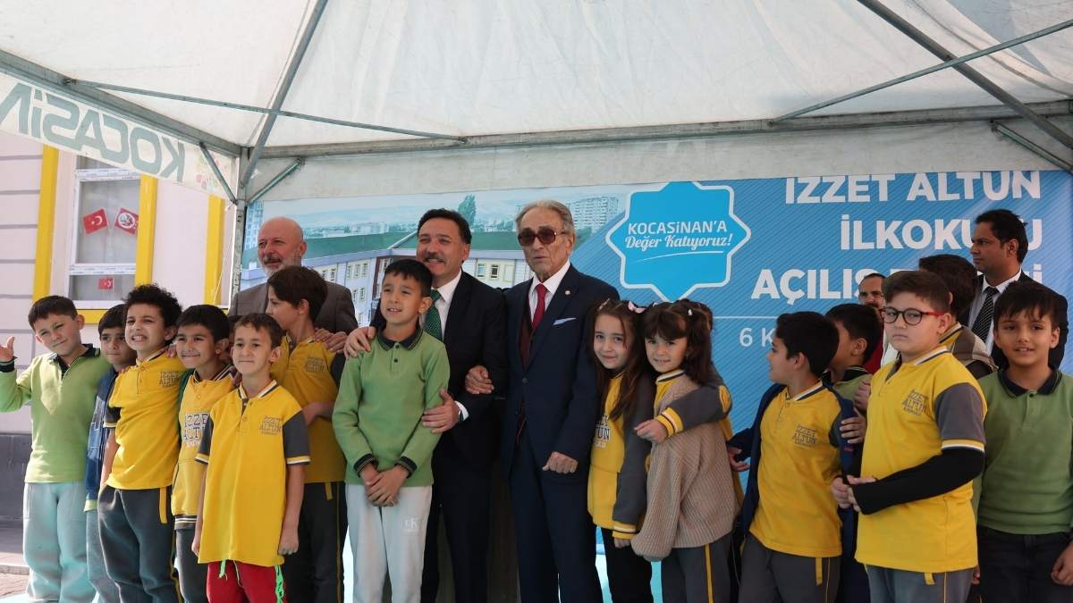 Kayseri’de Eğitime Büyük Yatırım Okulun Kapısı Dualarla Açıldı!13