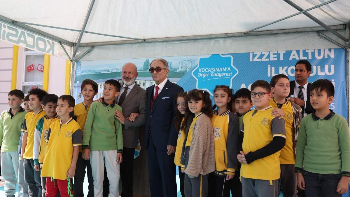 Kayseri’de Eğitime Büyük Yatırım Okulun Kapısı Dualarla Açıldı!6