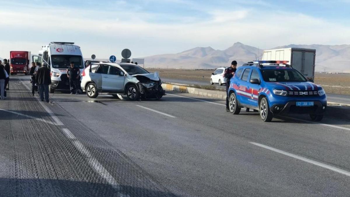 Konya Adana Yolunda Can Pazarı 3'Ü Çocuk 7 Yaralı!