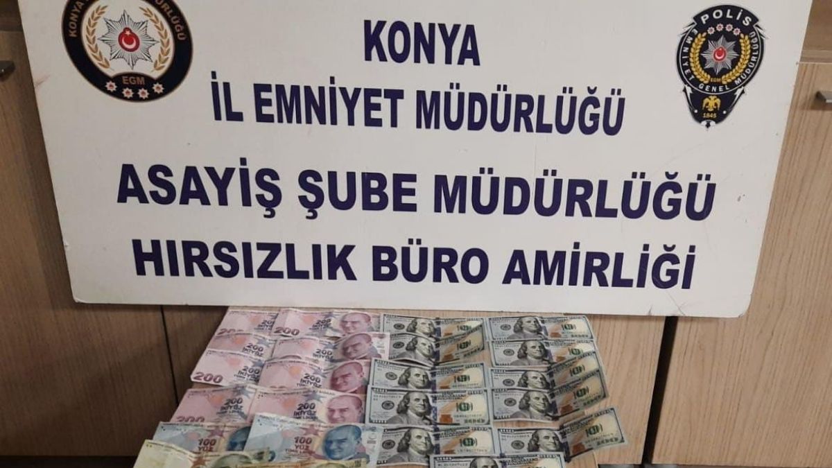 Konya Hırsız Kameraya El Salldı (5)