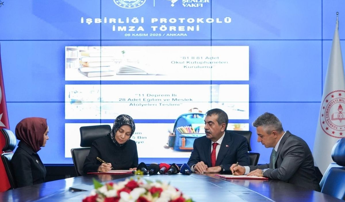 Meb Ile Şule Yüksel Şenler Vakfı Arasında Kütüphane Iş Birliği Protokolü (1)