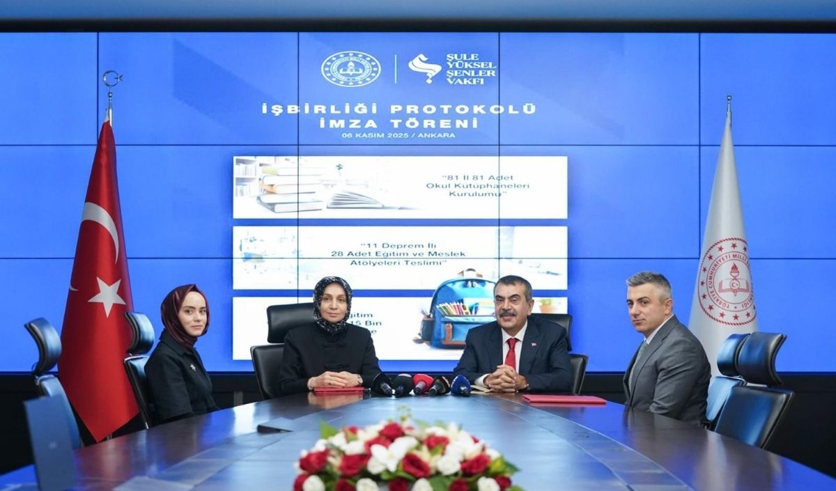 Meb Ile Şule Yüksel Şenler Vakfı Arasında Kütüphane Iş Birliği Protokolü (3)