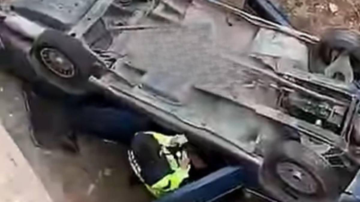 Niğde’de Direksiyon Hakimiyetini Kaybeden Sürücü Köprüden Uçtu!4