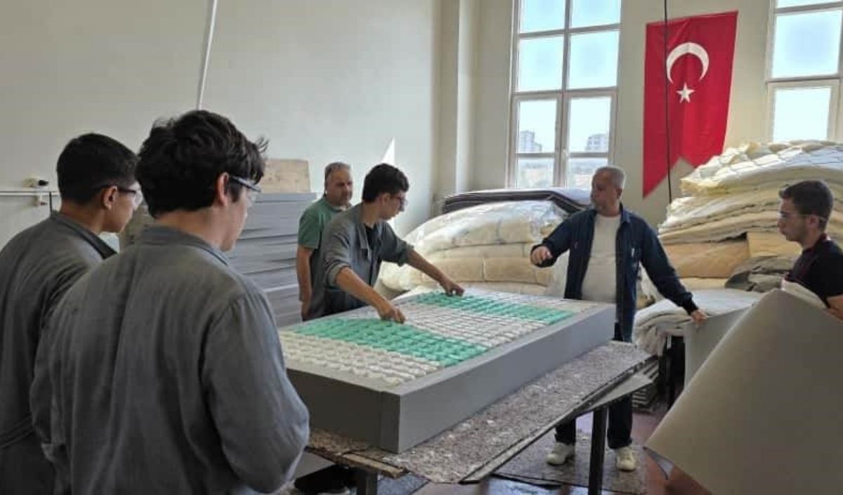 Oran Destekli Yatak Üretim Hattı Kayseri’de Eğitimi Dayanışmayla Buluşturdu (1)