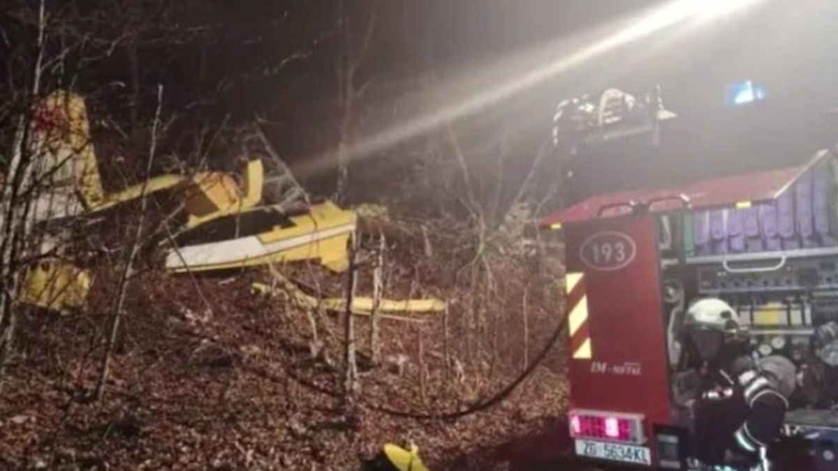 Yangın Söndürme Uçağı Enkazı (2)