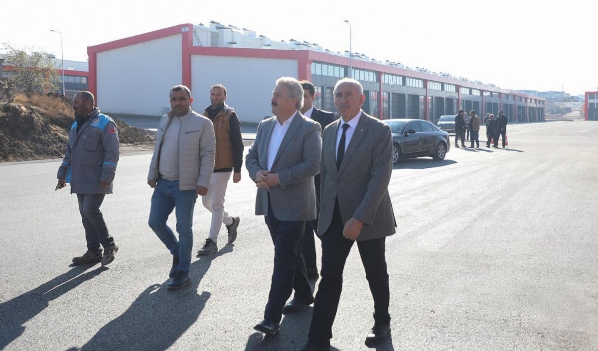 Yeşilyurt Oto Sanayi Sitesi Açılışa Hazır (7)