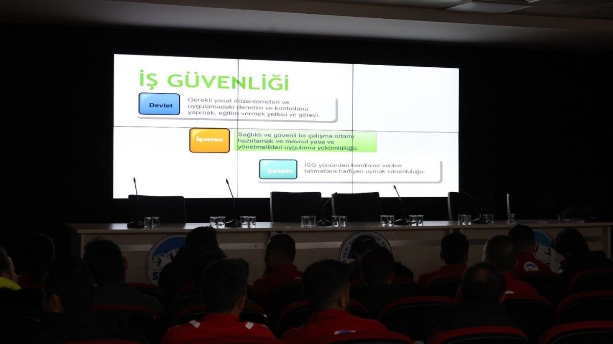 Kayseri Spor A.ş., Personeline İsg Eğitimi Verildi (2)