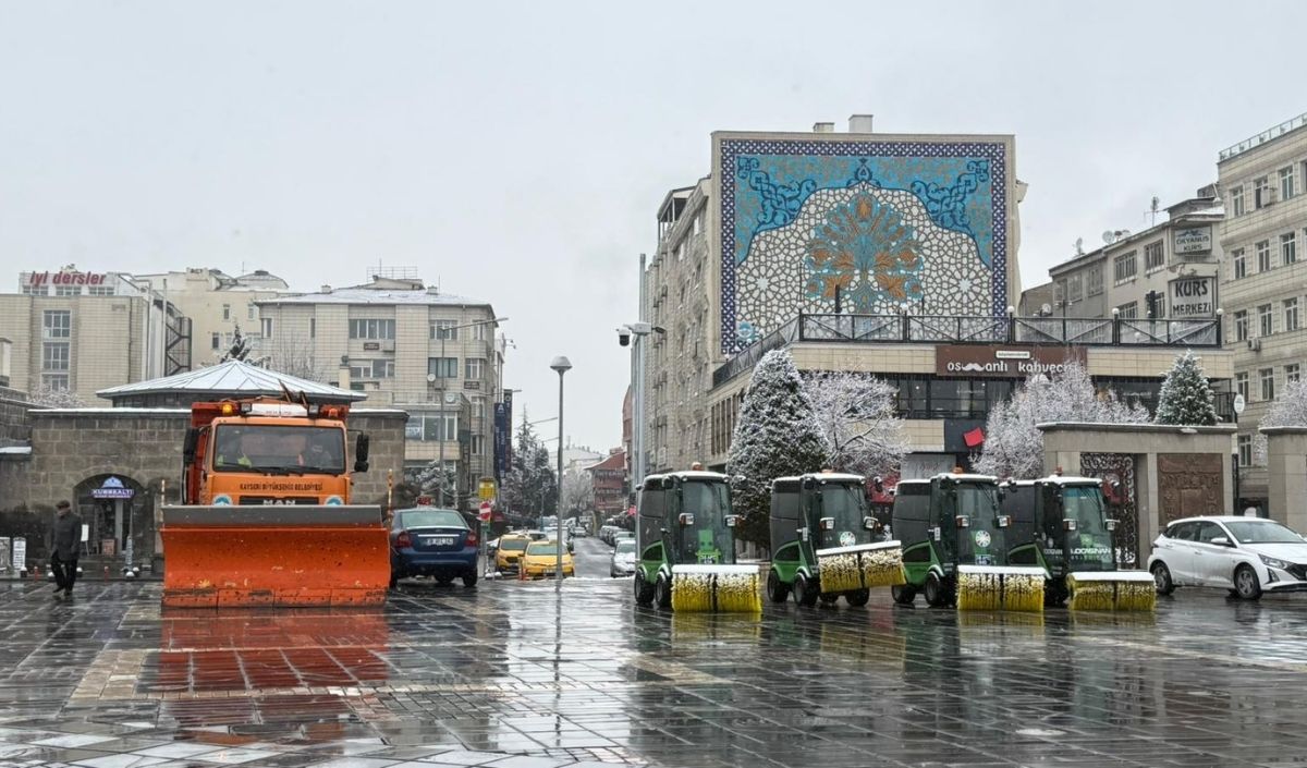 Kayseri’de Kar Ve Soğuk Alarmı! Kuvvetli Yağış Uyarısı Geldi (2)
