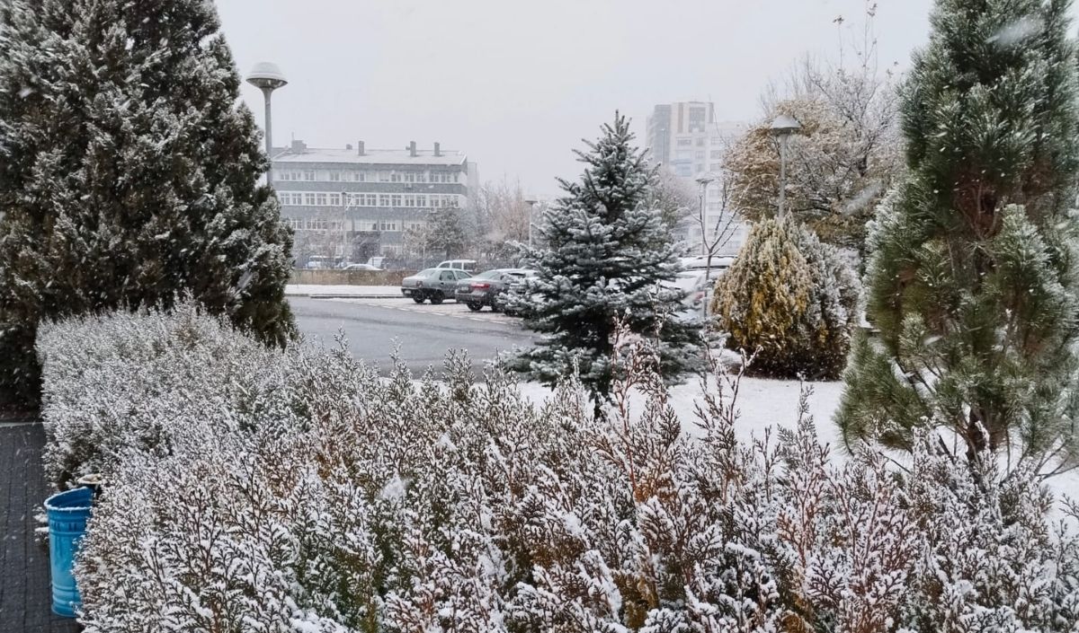 Kayseri’de Kar Yağışı Etkili Oldu (1)