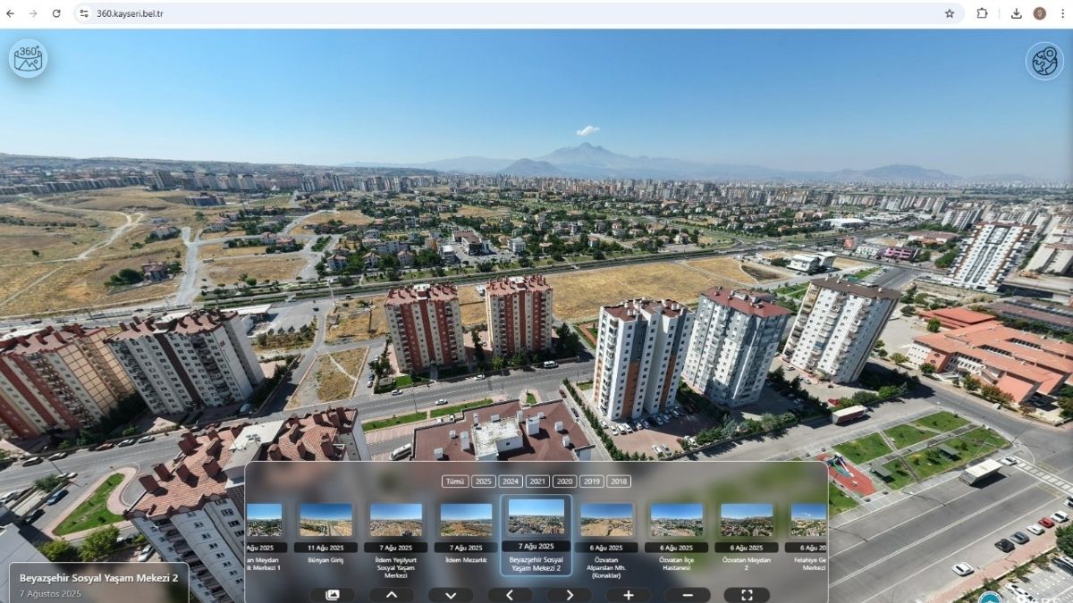 Kayseri’yi Gezmek Artık Bir Tık Uzağınızda! 360° Kayseri Yayında (5)