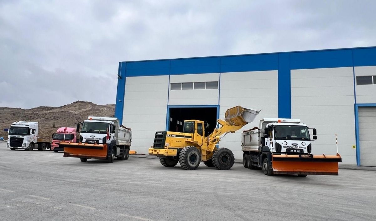 Kocasinan Kar Yağışına Hazır 5 Bin 500 Ton Tuz Depoda (2)