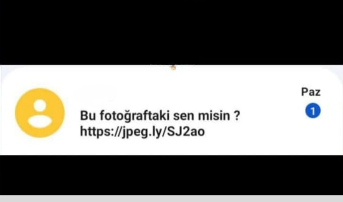 kayseride bu mesajı açmayın