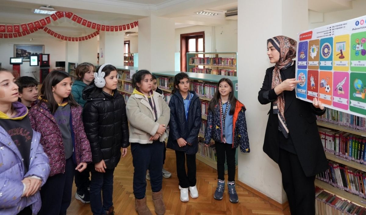 Kütüphanelerdeyiz Projesiyle Öğrenciler Kütüphanelerle Buluşuyor (2)