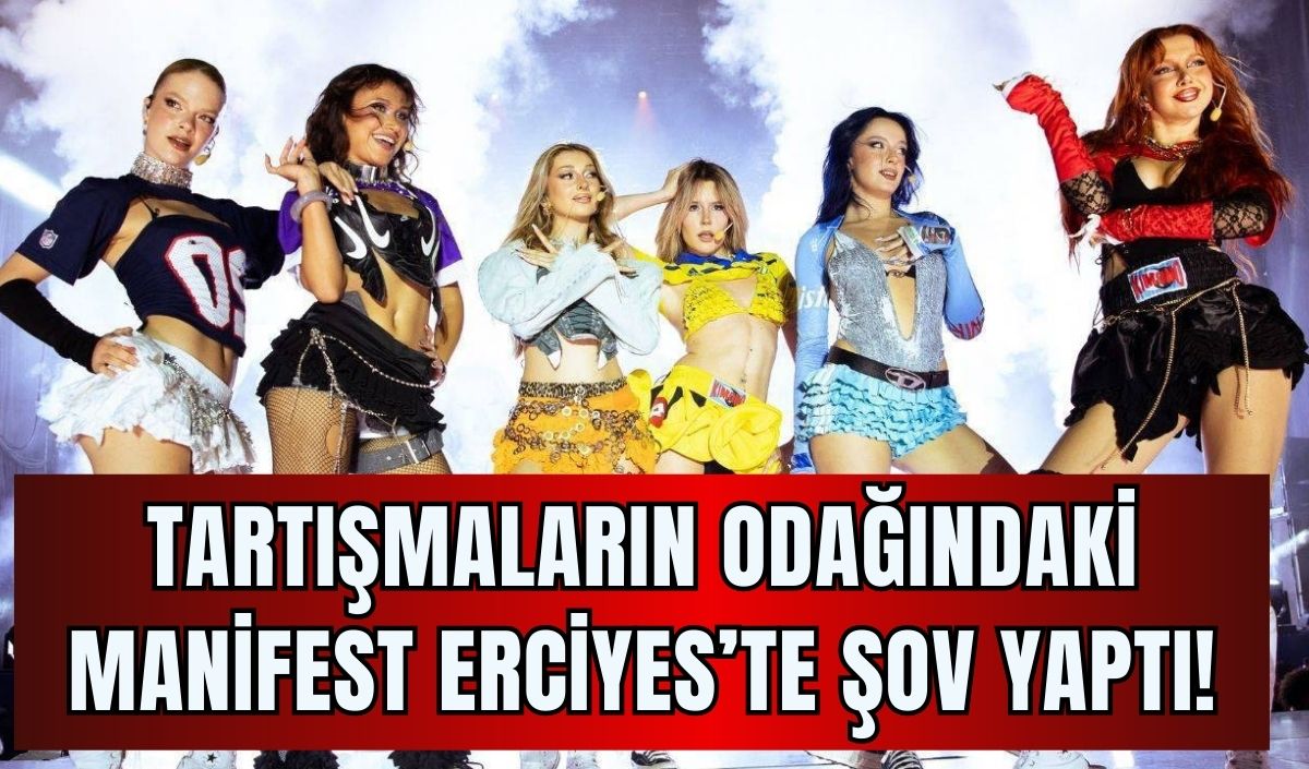 Tartışmaların odağındaki Manifest, Erciyes’te şov yaptı!
