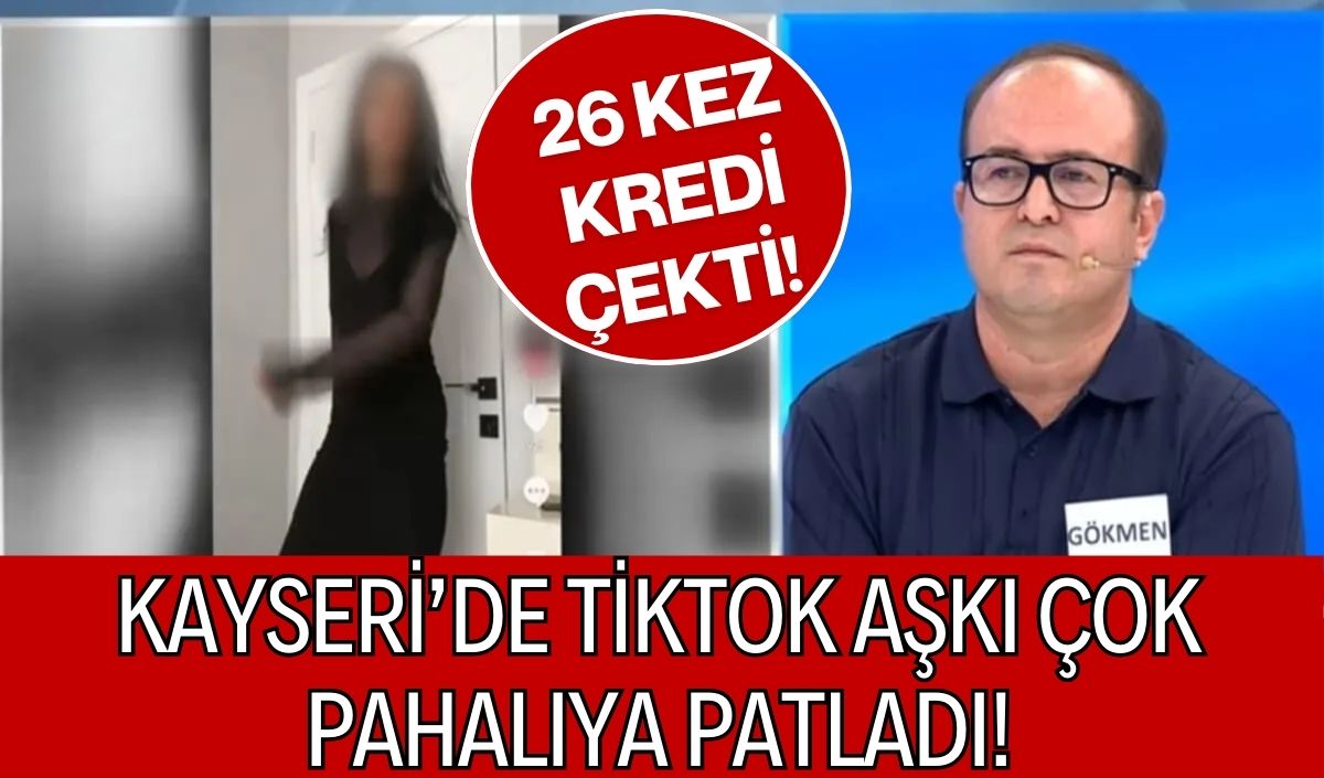 Kayseri’de TikTok'tan tanıştığı kadına kredi çekti, 2 milyon TL dolandırıldı