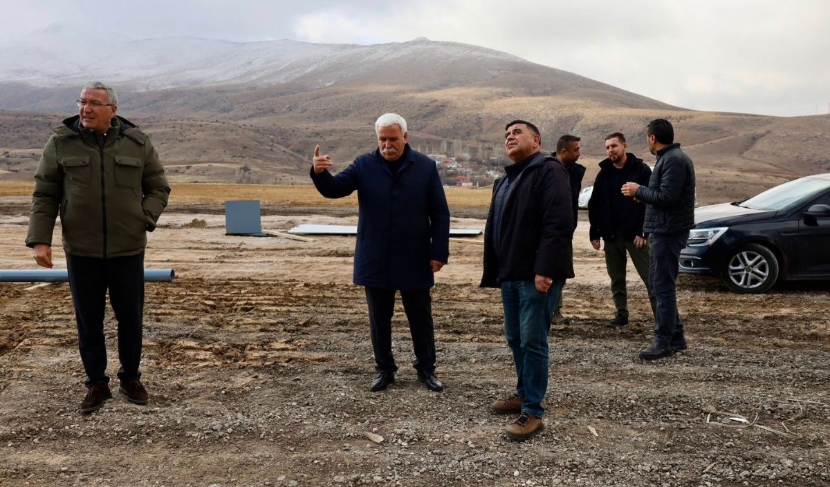 Pınarbaşı’nda Asfalt Plenti Tamamlanma Aşamasında (2)