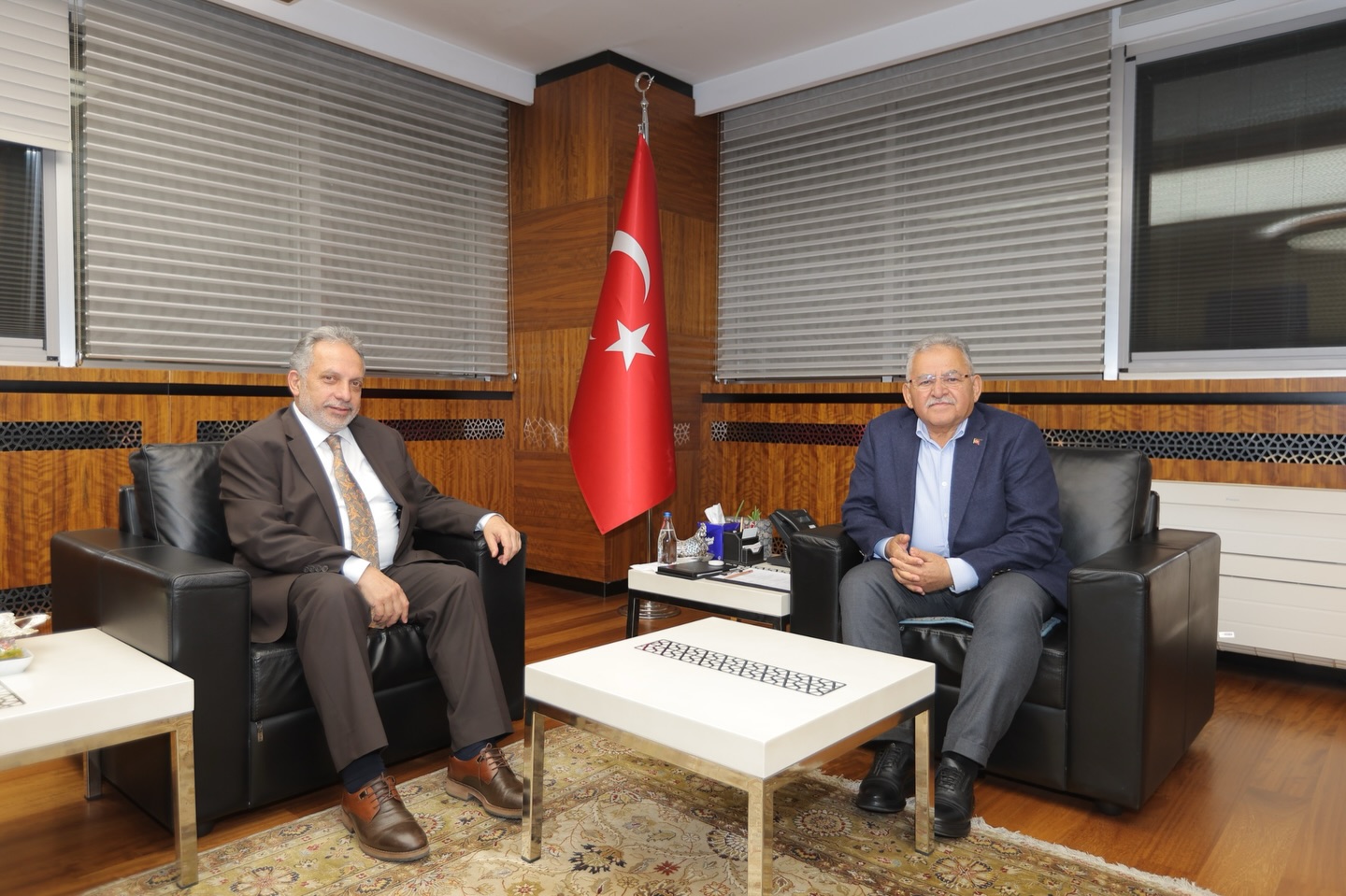 Talas Belediye Başkanı Mustafa Yalçın Ziyaret O