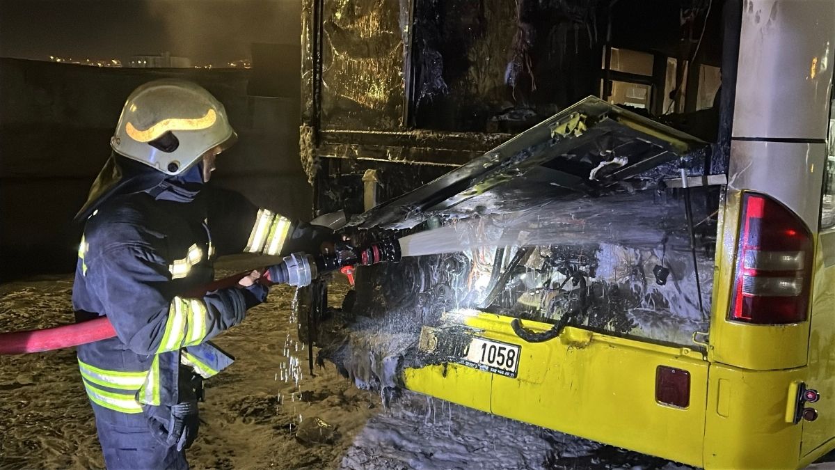 Yozgat Halk Otobüsü Yandı (4)