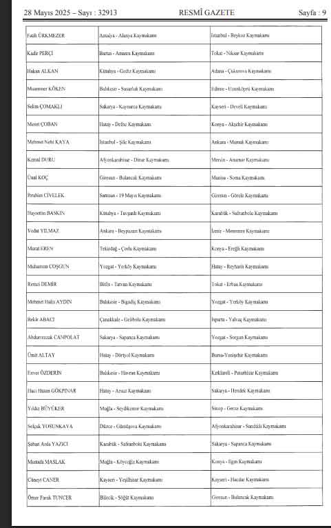 2026 Valiler Kararnamesi9