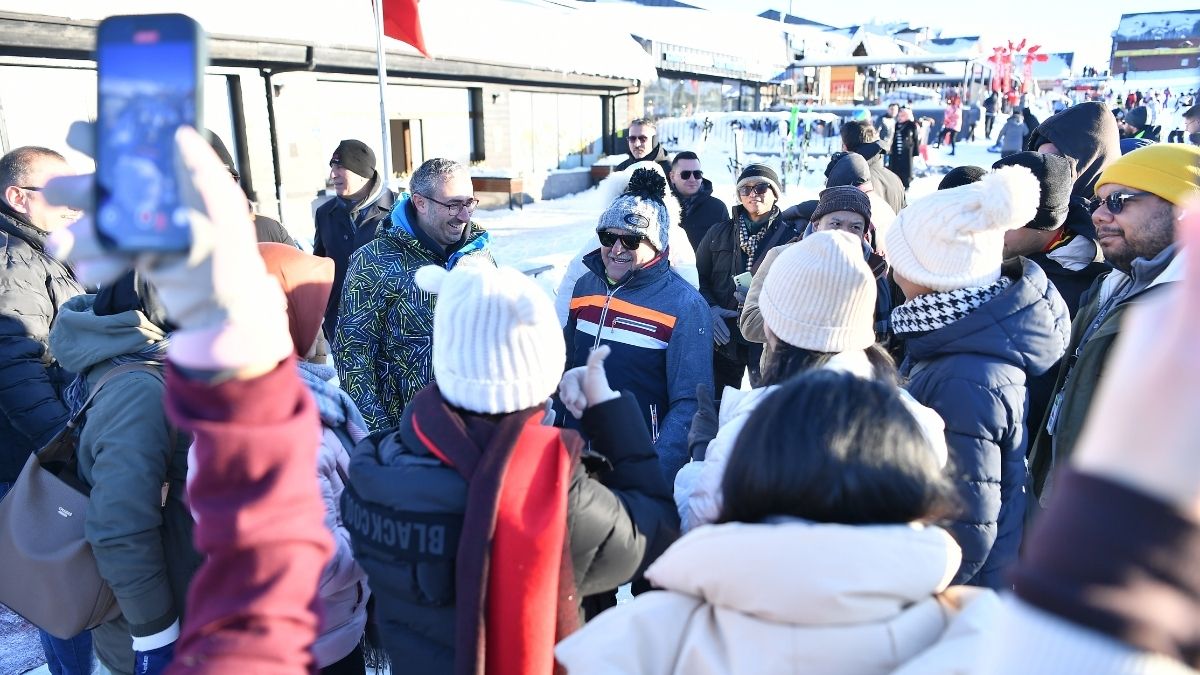 Başkan Büyükkılıç Hafta Sonunu Erciyes’te Geçirdi Tesisleri Tek Tek Inceledi (1)