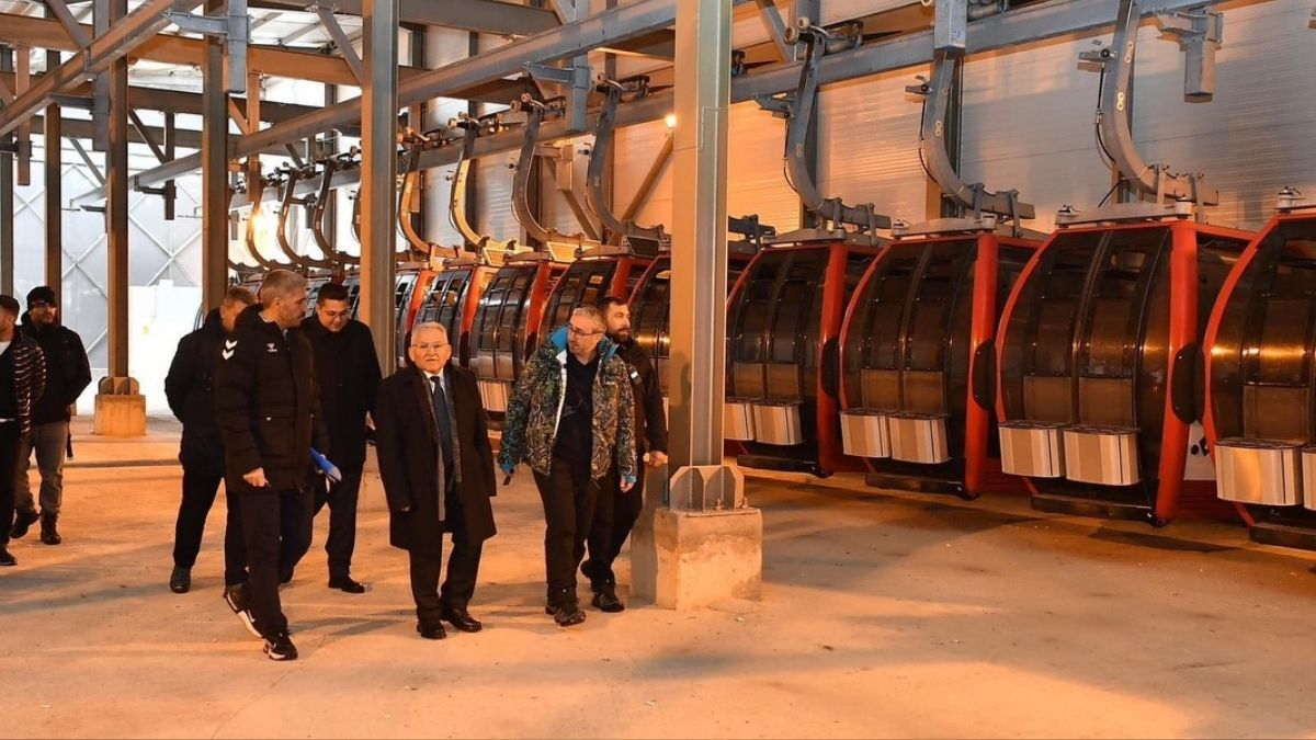 Başkan Büyükkılıç Hafta Sonunu Erciyes’te Geçirdi Tesisleri Tek Tek Inceledi (5)