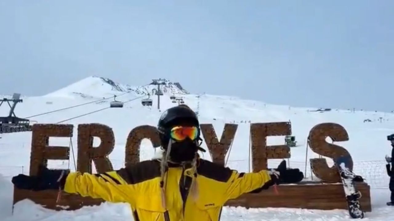 Bayar Özsoy Herkesi Erciyes Kayak Merkezi'ne Davet Etti! 'Bağımlılık Yapıyor'8