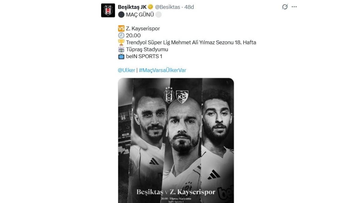 Beşiktaş'tan Kayserispor'a Gönderme (3)