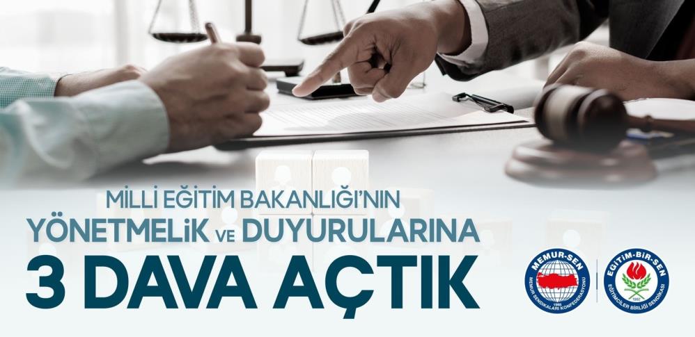 Eğitim Bir Sen’den Meb’e 3 Dava Sigorta (2)