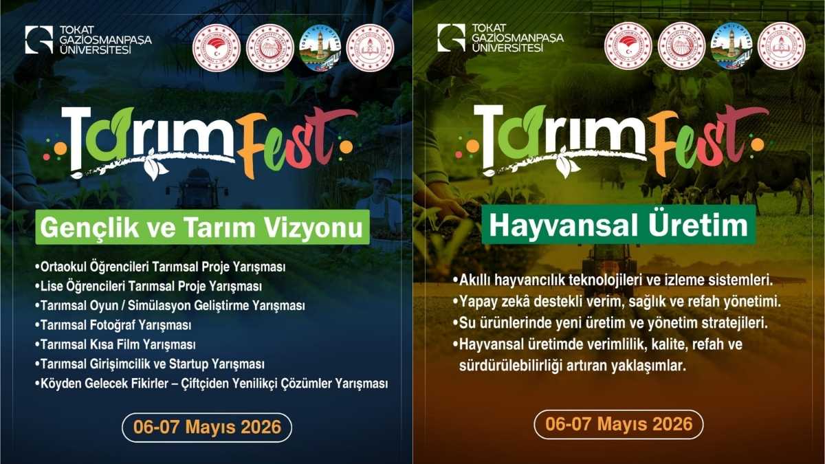 Erciyes Üniversitesi Tarımfest 2026 Yarışma Kategorilerini Açıkladı!3