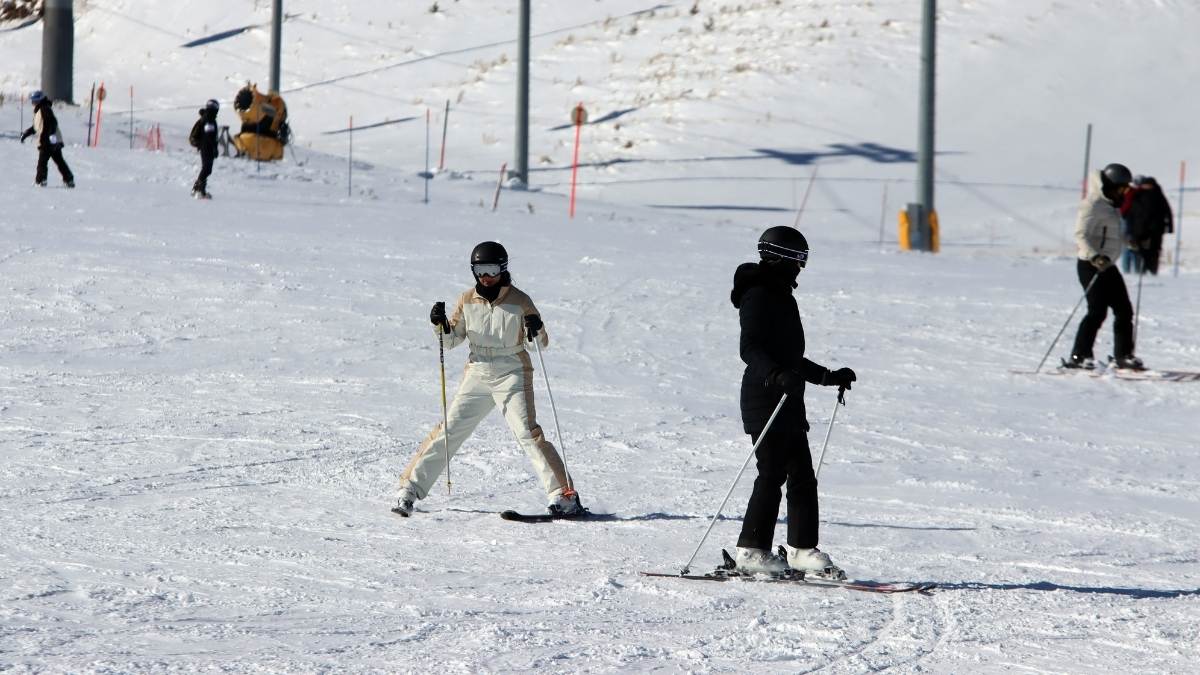 Erciyes'te Hafta Sonu Yoğunluğu Yaşanıyor (4)