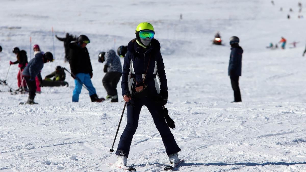 Erciyes'te Hafta Sonu Yoğunluğu Yaşanıyor (5)