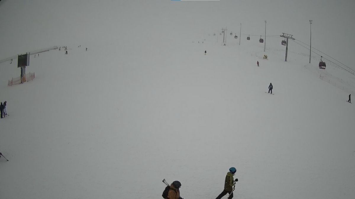 Erciyes’te Kar Kalınlığı 1 Metreyi Geçti (3)