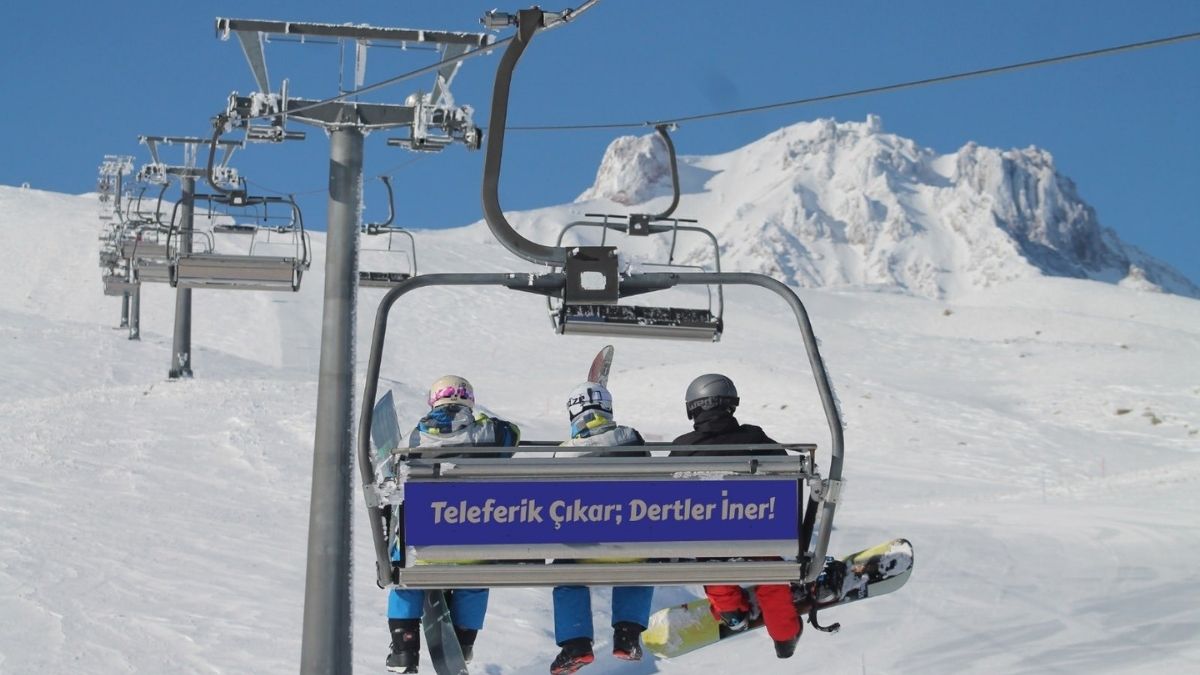 Erciyes’te Teleferik Arkası Yazıları Akımı Başladı (6)